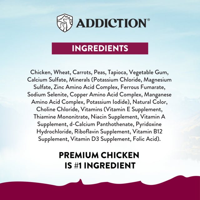 Addiction Addiction Mega Country Chicken Dinner Loaf - Food - Wet - Bag - Warkworth