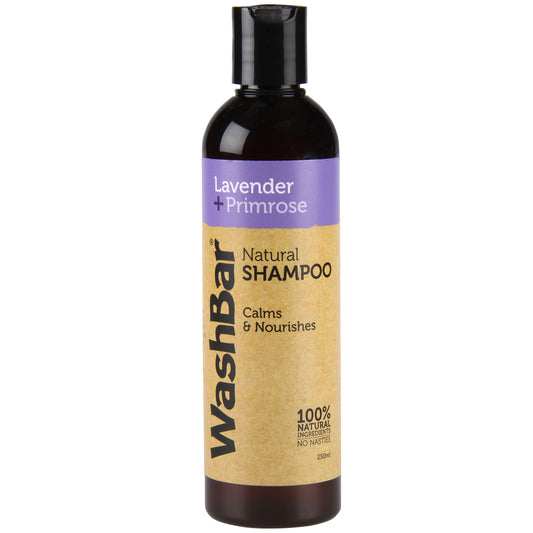 WashBar - Natural Shampoo 250ml - Lavender And Primrose