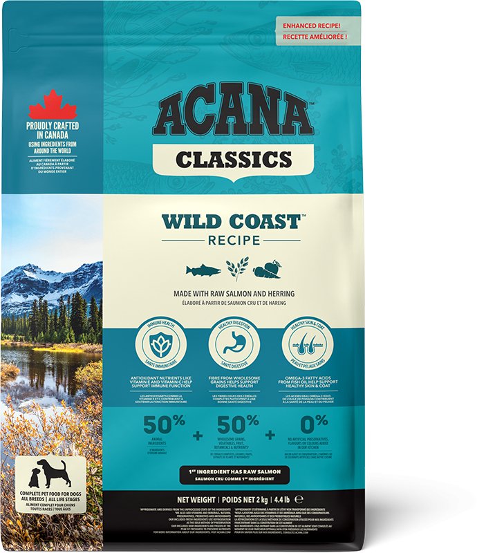 Acana Wild Coast Recipe for Dogs - Tuck In Healthy Pet Food & Animal Natural Health Supplies