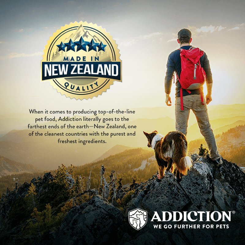 Addiction Venison Meaty Bites - Tuck In Healthy Pet Food & Animal Natural Health Supplies