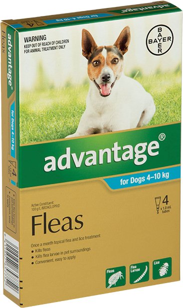 Advantage Topical Flea Treatment for Puppies and Dogs - Tuck In Healthy Pet Food & Animal Natural Health Supplies