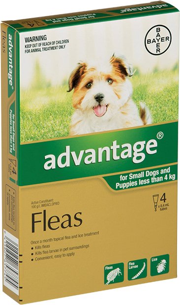 Advantage Topical Flea Treatment for Puppies and Dogs - Tuck In Healthy Pet Food & Animal Natural Health Supplies