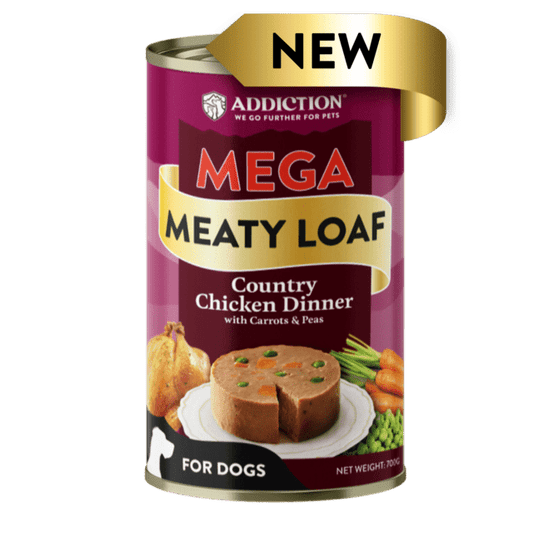 Addiction Addiction Mega Country Chicken Dinner Loaf - Food - Wet - Bag - Warkworth
