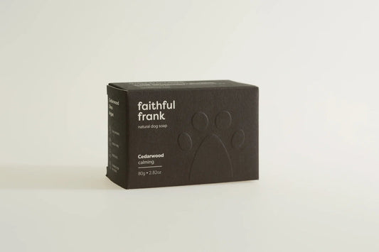 Faithful Frank Cedarwood Calming Dog Soap - General - Tuck In Healthy Pet Food & Animal Natural Health Supplies