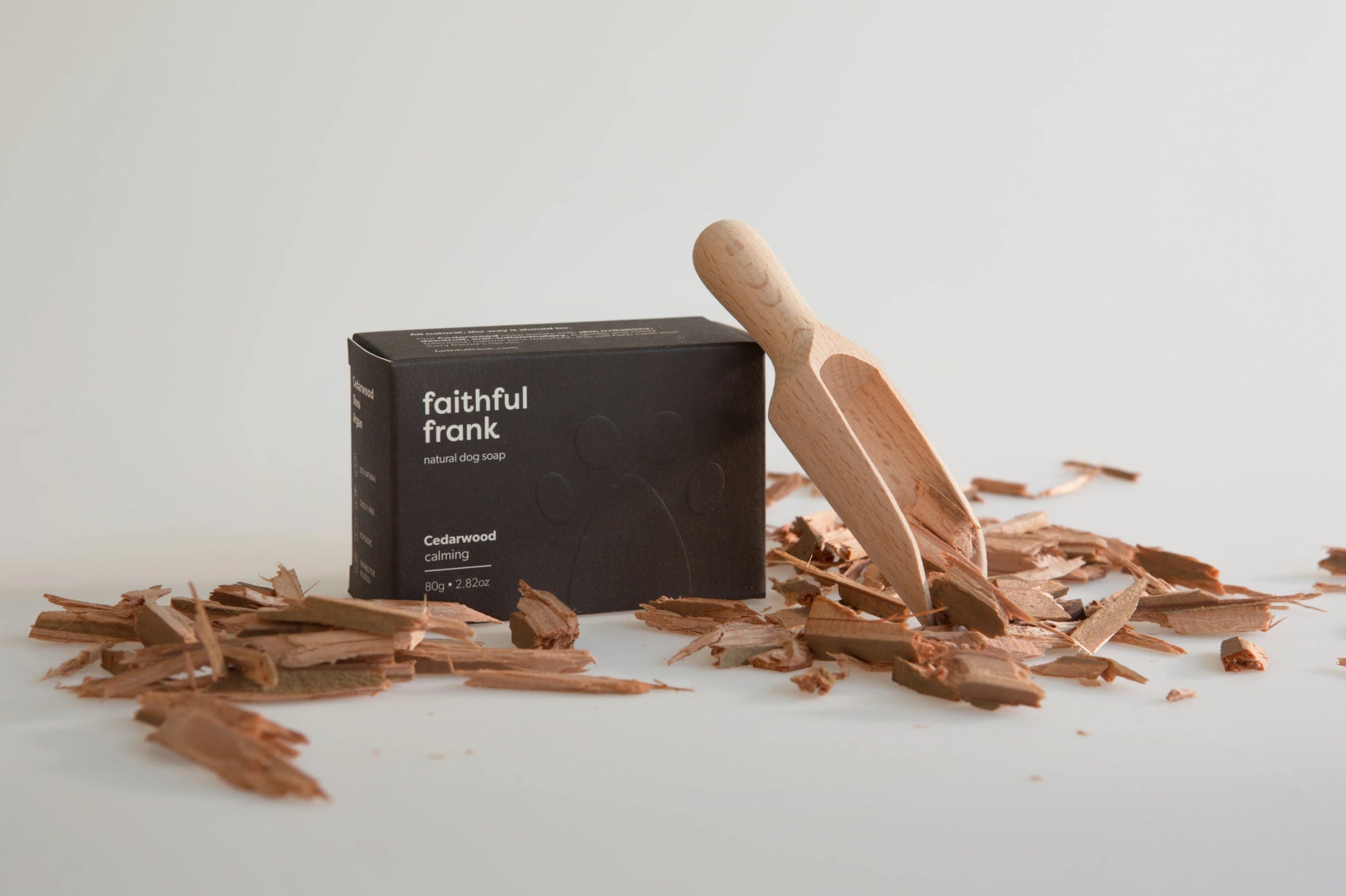 Faithful Frank Cedarwood Calming Dog Soap - General - Tuck In Healthy Pet Food & Animal Natural Health Supplies