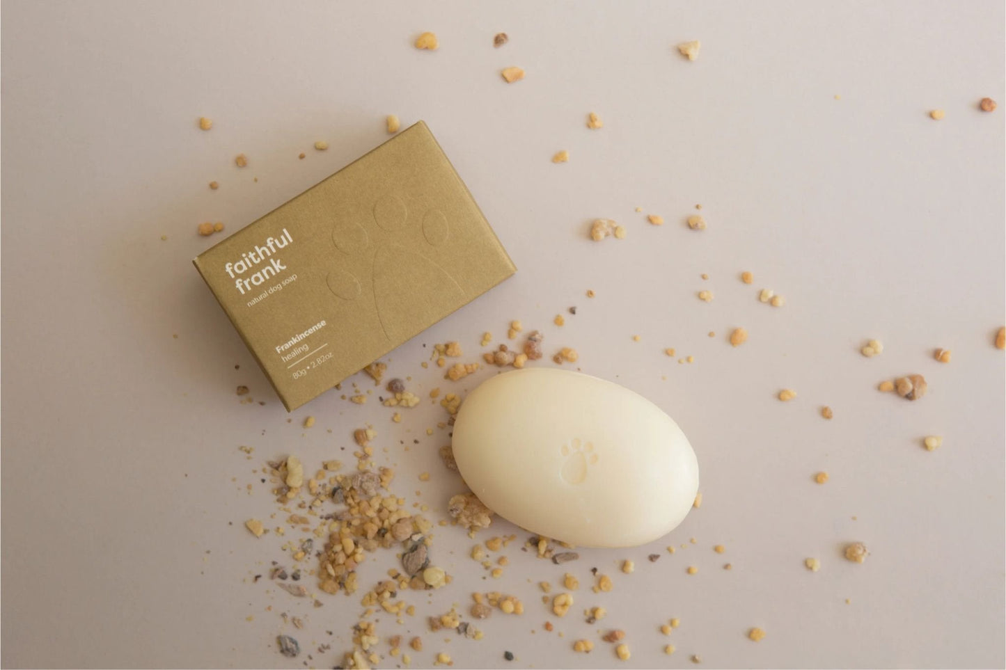 Faithful Frank Frankincense Healing Dog Soap - General - Tuck In Healthy Pet Food & Animal Natural Health Supplies