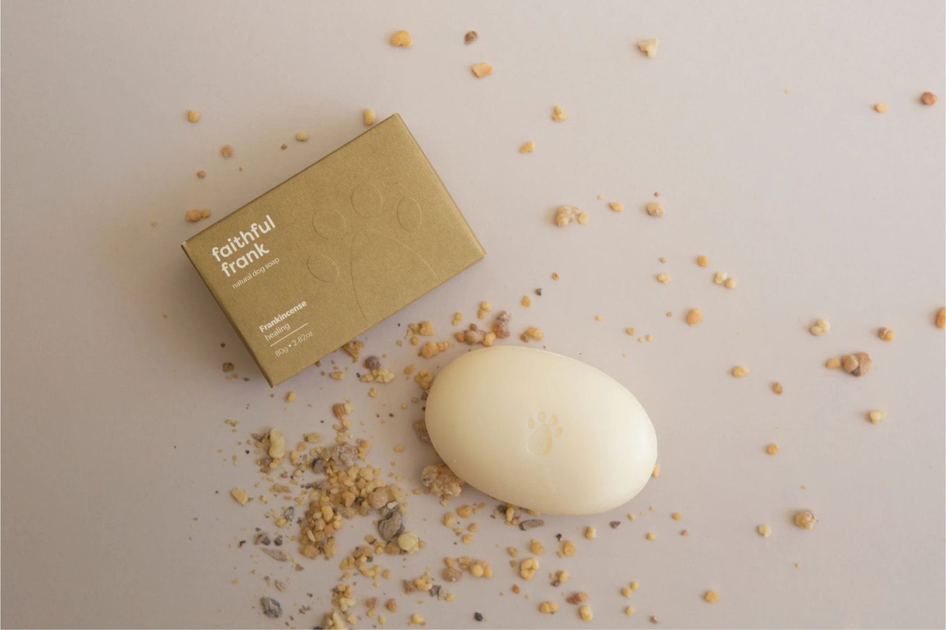 Faithful Frank Frankincense Healing Dog Soap - General - Tuck In Healthy Pet Food & Animal Natural Health Supplies