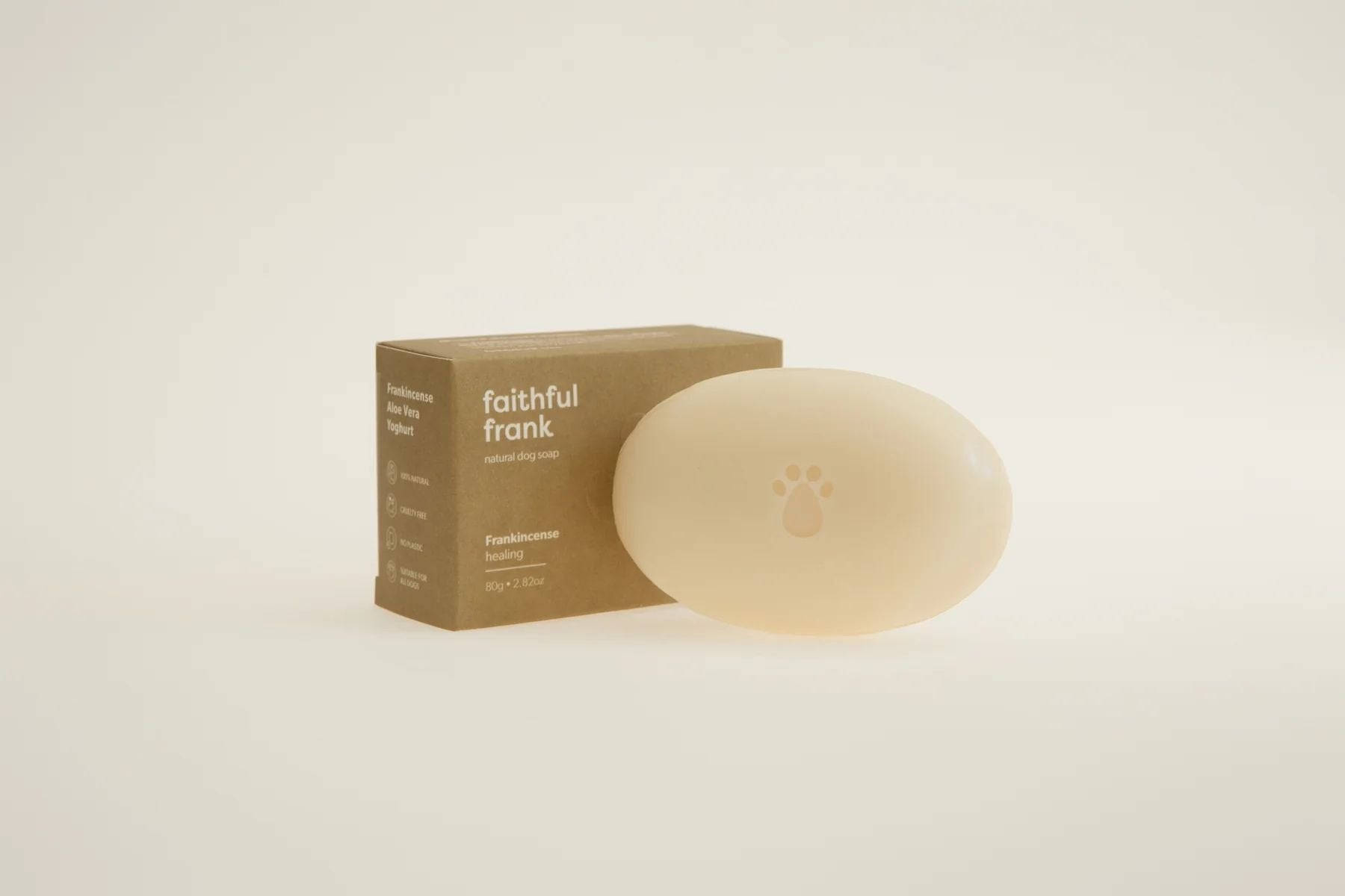 Faithful Frank Frankincense Healing Dog Soap - General - Tuck In Healthy Pet Food & Animal Natural Health Supplies