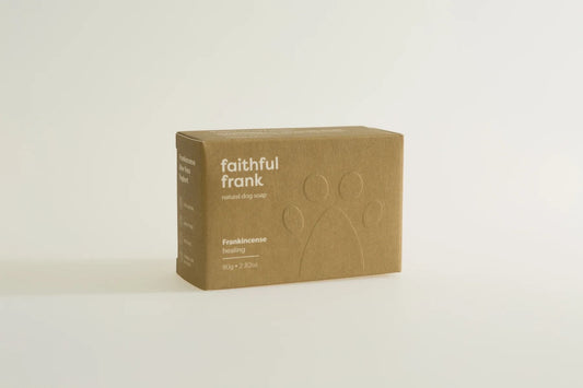Faithful Frank Frankincense Healing Dog Soap - General - Tuck In Healthy Pet Food & Animal Natural Health Supplies