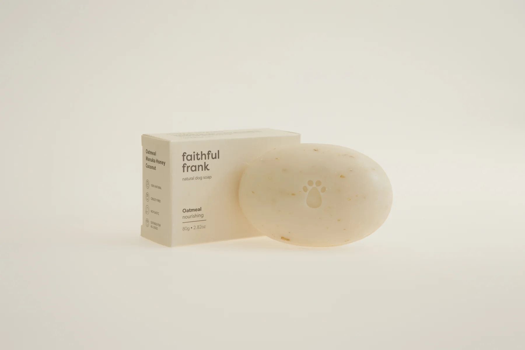 Faithful Frank Oatmeal + Manuka Honey Dog Soap - General - Tuck In Healthy Pet Food & Animal Natural Health Supplies