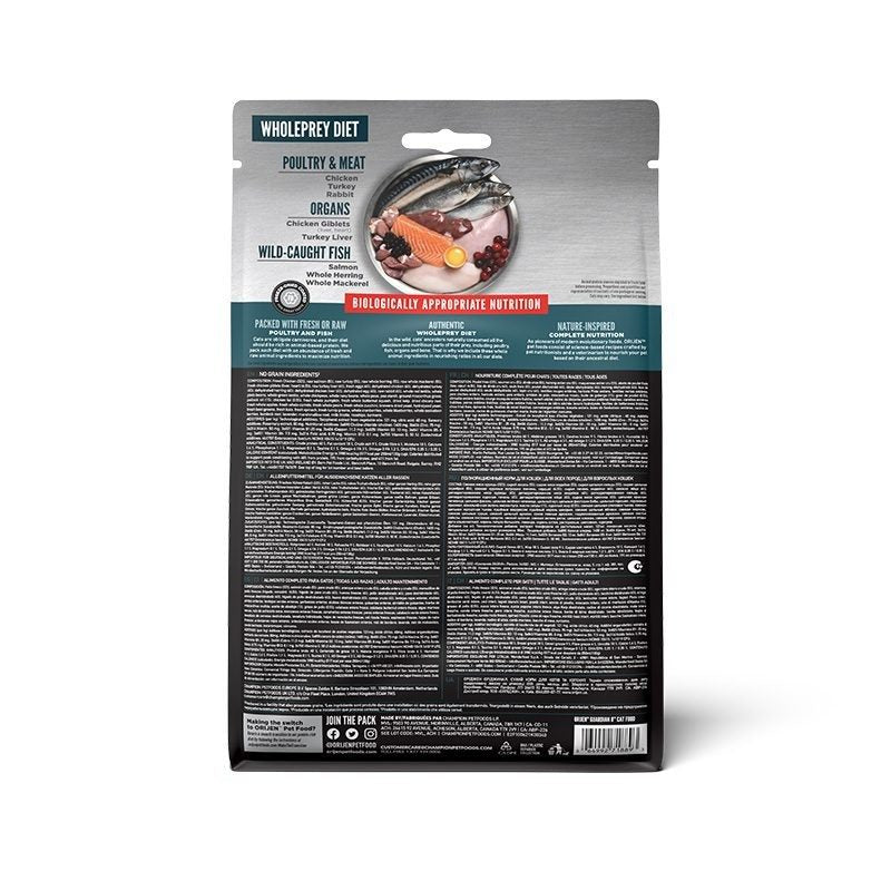 Orijen Guardian 8 Cat Food - Tuck In Healthy Pet Food & Animal Natural Health Supplies
