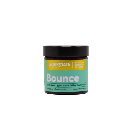 Gourmate Bounce with Green Lipped Mussel Oil for Healthy Joints - OTC - Tuck In Healthy Pet Food & Animal Natural Health Supplies
