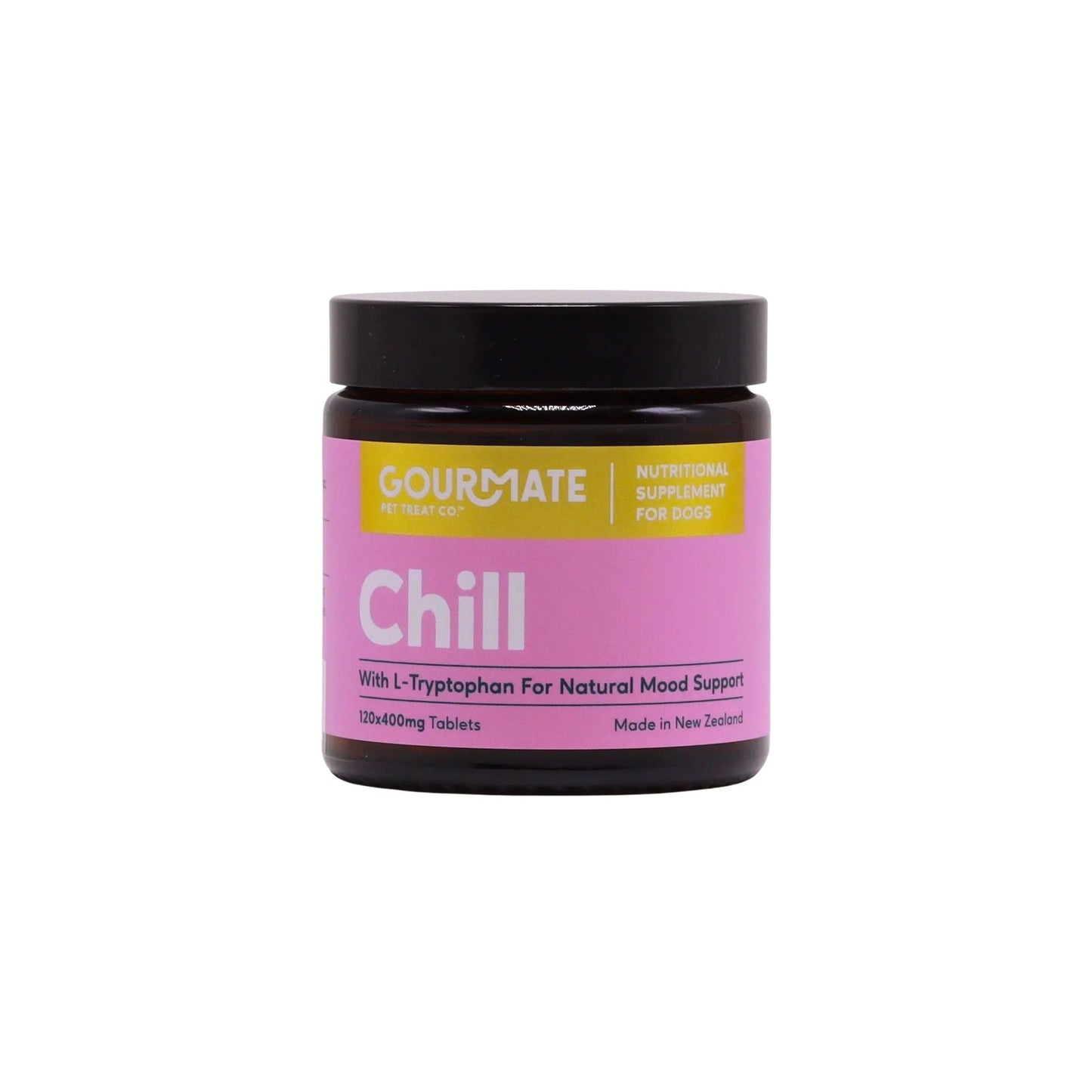 Gourmate Chill with L - Tryptophan for Natural Mood Support - OTC - Tuck In Healthy Pet Food & Animal Natural Health Supplies
