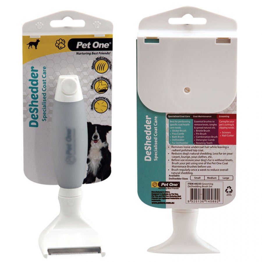 Pet One Deshedder Brush - Tuck In Healthy Pet Food & Animal Natural Health Supplies