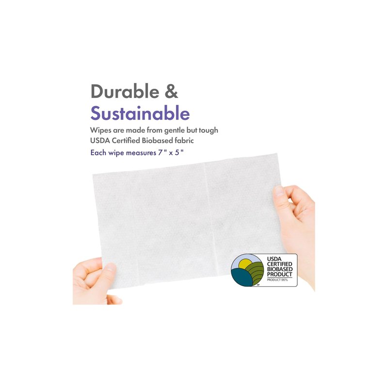 Petkin Plant Based Ear Wipes Lavender 80pk - Tuck In Healthy Pet Food & Animal Natural Health Supplies