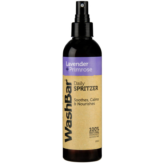 Washbar - Daily Spritzer 250ml - Lavender & Primrose - Tuck In Healthy Pet Food & Animal Natural Health Supplies