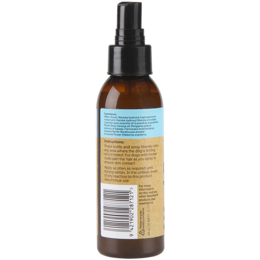 WashBar - Itch Soothe Topical Spray 125ml - Manuka And Kakadu - Tuck In Healthy Pet Food & Animal Natural Health Supplies