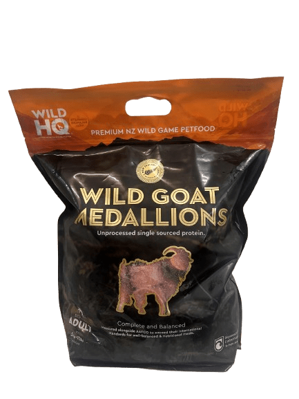WildHQ Goat Medallions for Dogs - Tuck In Healthy Pet Food & Animal Natural Health Supplies