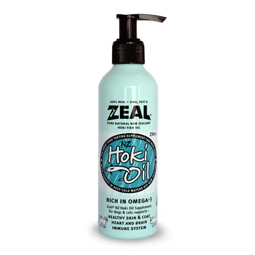 Zeal Hoki Oil - Tuck In Healthy Pet Food & Animal Natural Health Supplies