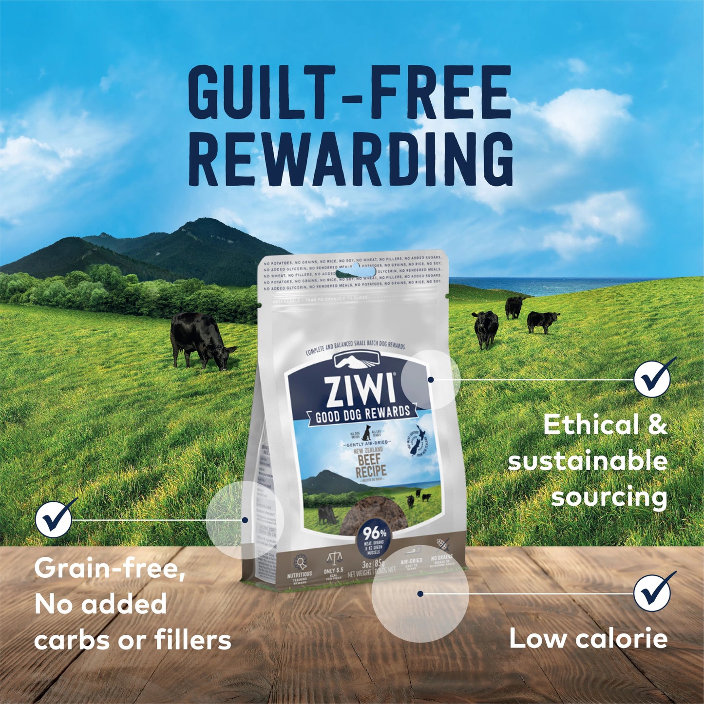 Beef Good Dog Rewards™ Training Treats