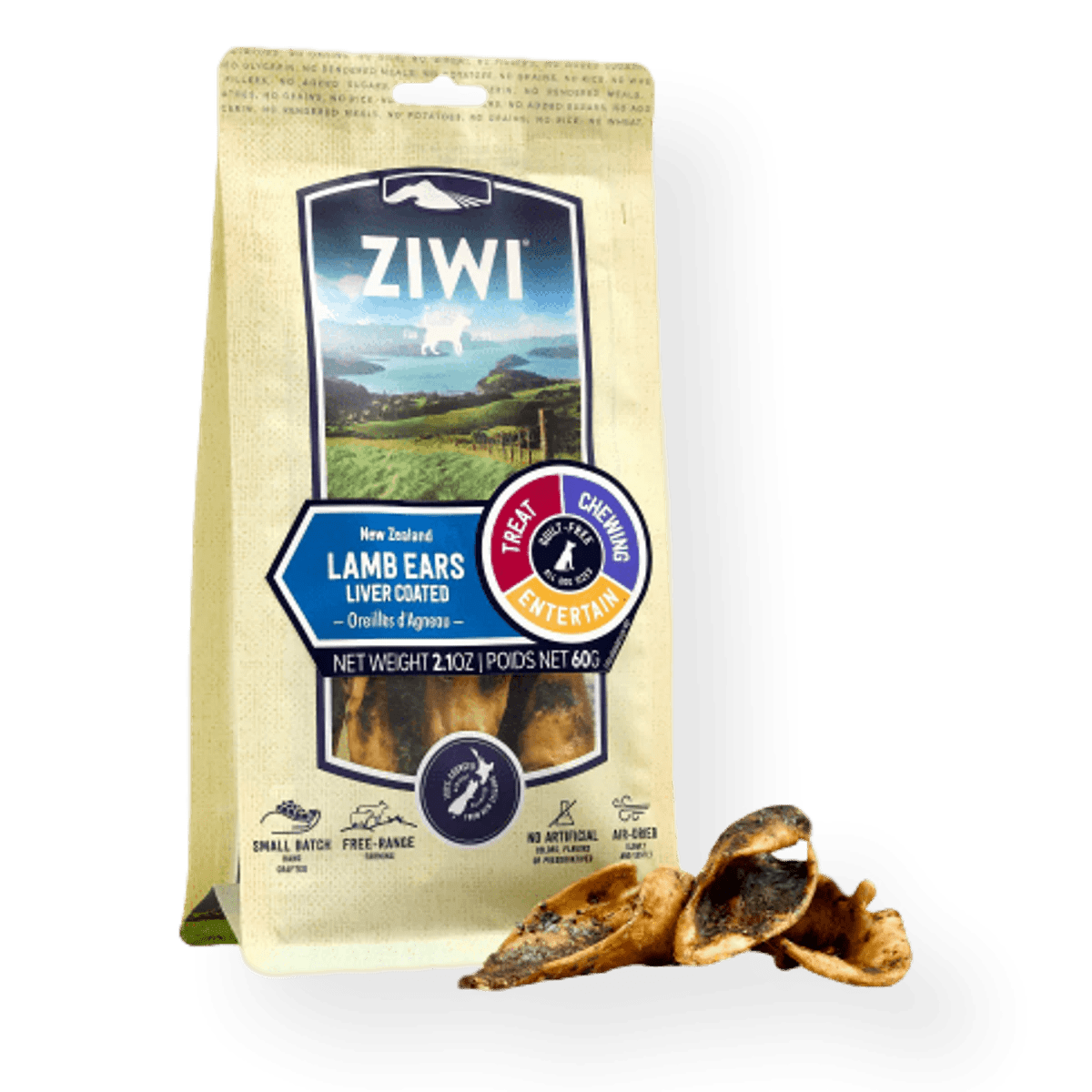 Lamb Ears - Liver Coated Healthy Chews for Dogs