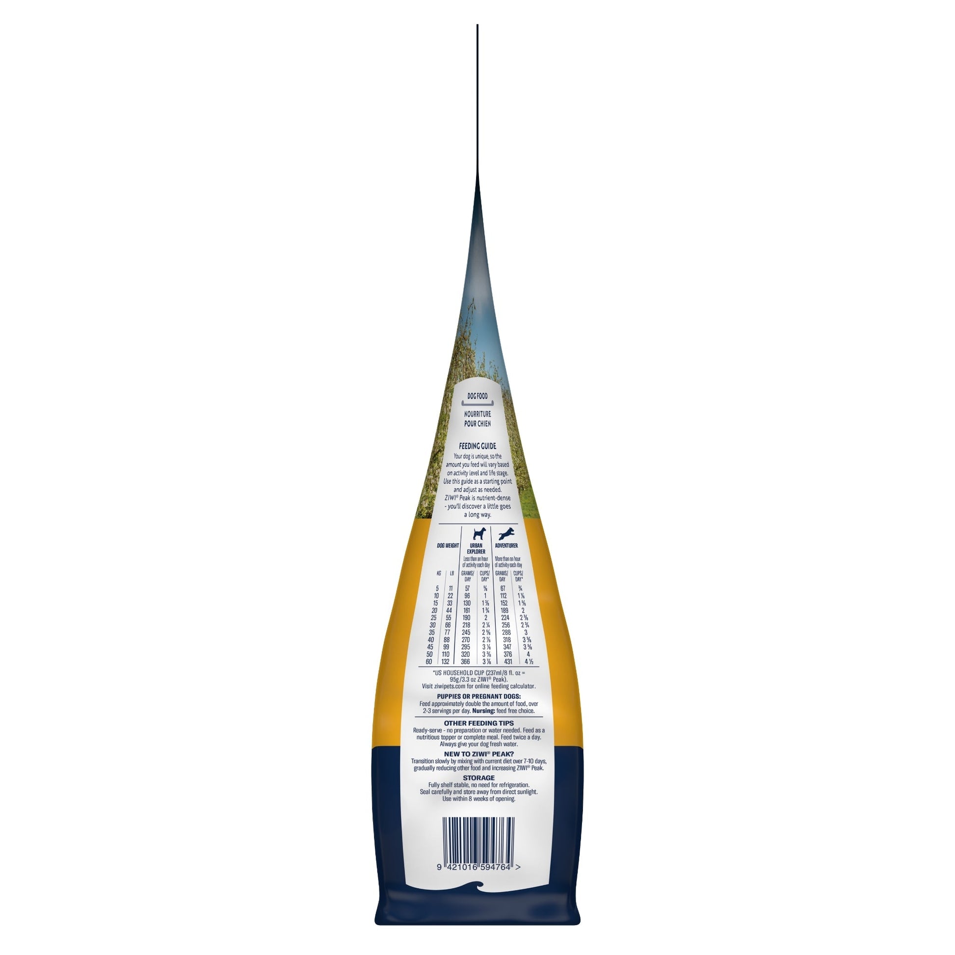 ZIWI Peak Air - Dried Free - Range Chicken Recipe for Dogs - Air Dried - 4kg Bag - Warkworth