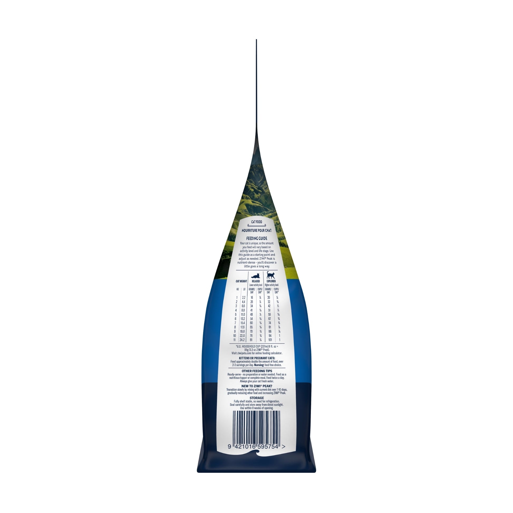 ZIWI Peak Air - Dried Original Series Lamb Recipe for cats - Air Dried - 1kg Bag - Warkworth