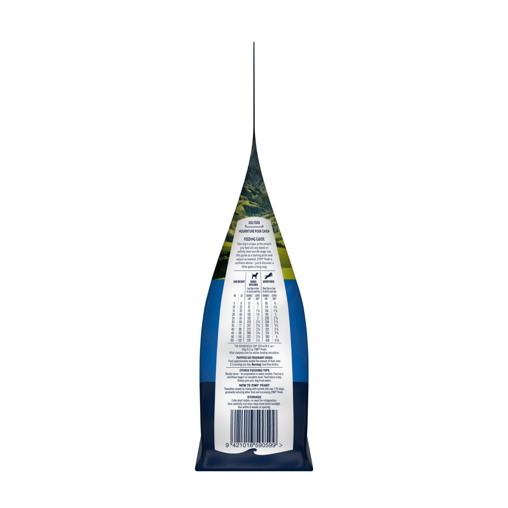 ZIWI Peak Air - dried Original Series Lamb Recipe for dogs - Air Dried - 1kg Bag - Warkworth