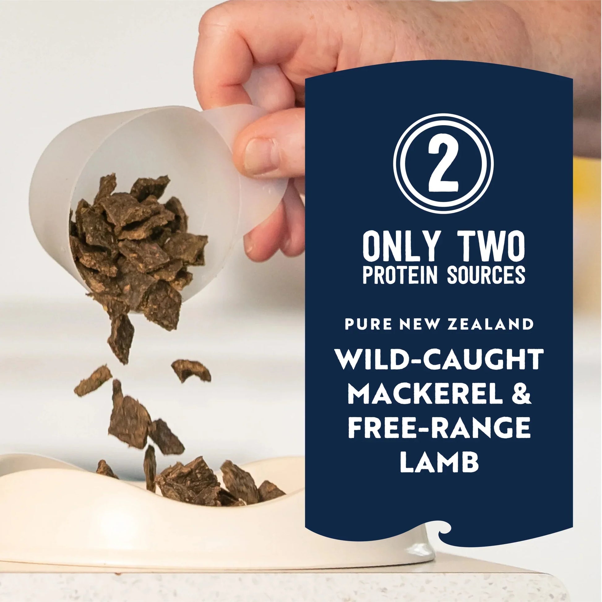 ZIWI Peak Air - Dried Original Series Mackerel & Lamb Recipe for cats - Air Dried - 1kg Bag - Warkworth