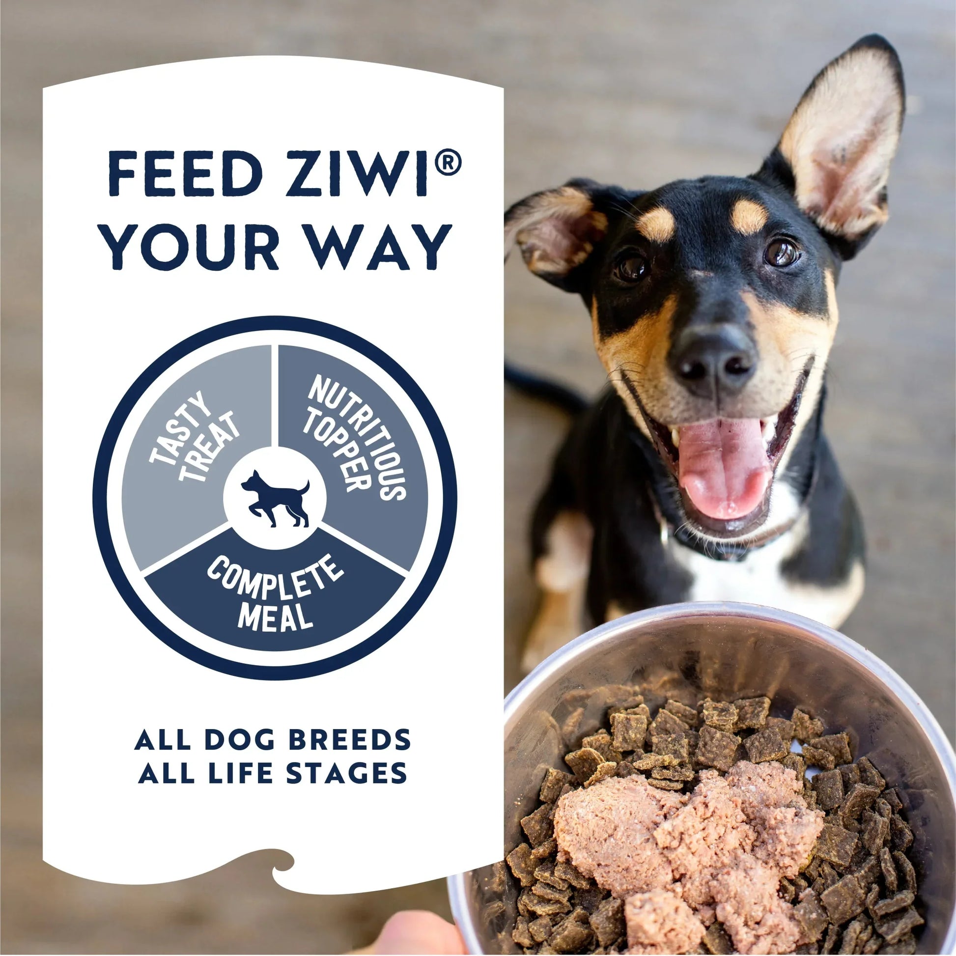 ZIWI Peak® for dogs- Feed Your Way - All Life Stages - Nutritious Topper - Tasty Treat - Healthy Probiotic - Warkworth