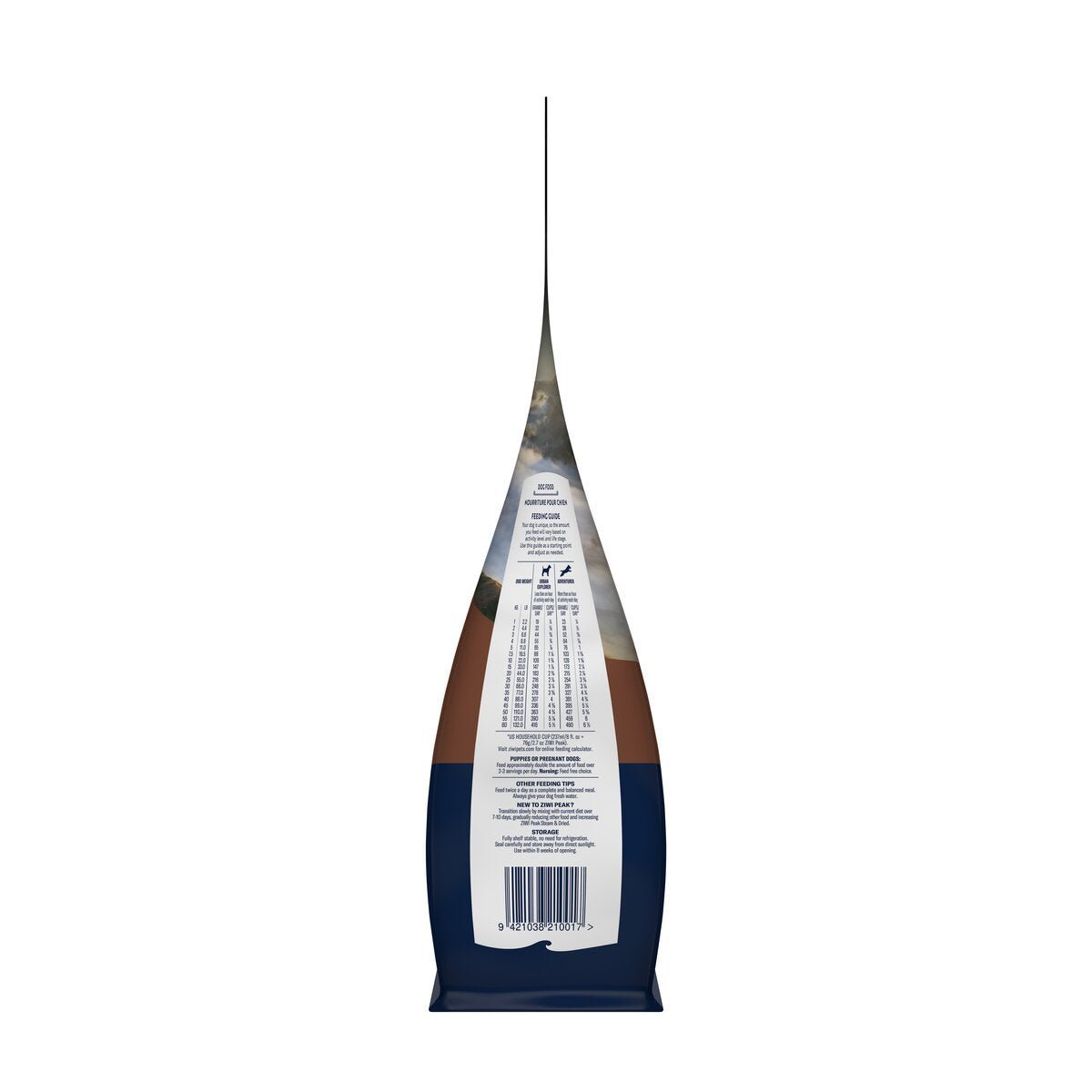 ZIWI Peak® Steam & Dried Beef with Pumpkin for dogs - Dry - 1.5kg Bag Right Side - Warkworth - Healthy Raw Alternative