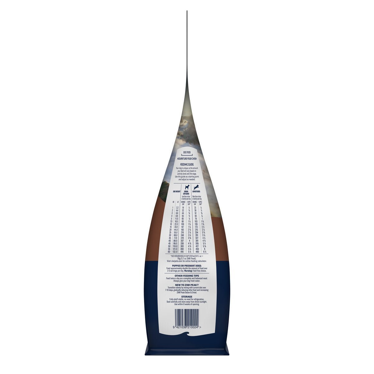 ZIWI Peak® Steam & Dried Beef with Pumpkin for dogs - Dry - 3.2kg Bag Right Side - Warkworth - Healthy Raw Alternative