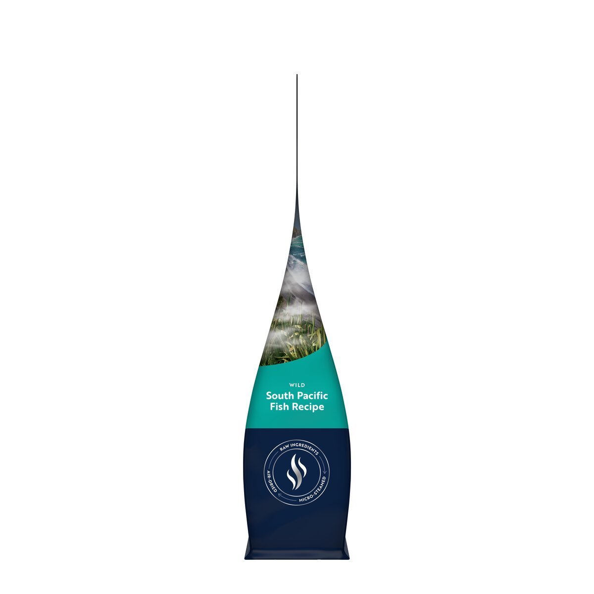 ZIWI Peak® Steam & Dried Wild South Pacific Fish for cats - Dry - 2.2kg Bag Left Side - Warkworth - Healthy Raw Alternative