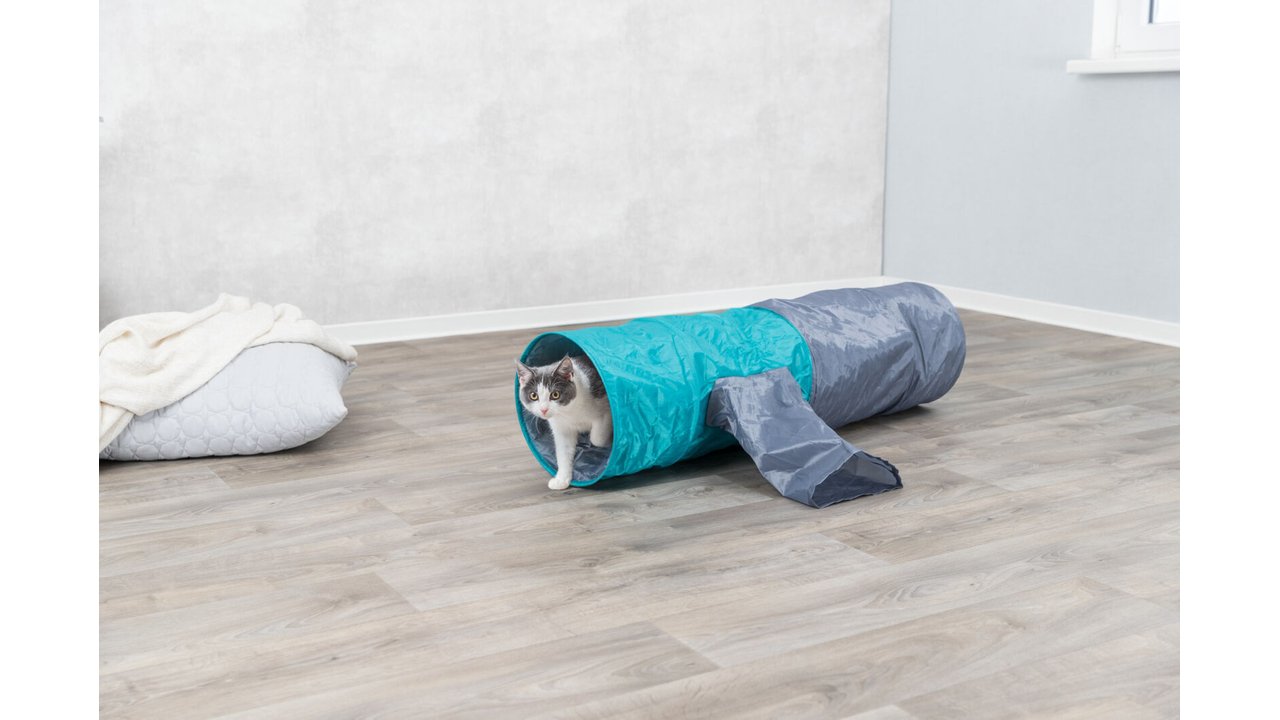 Crunch Rustling Cat Tunnel 30cm x 115cm - Tuck In Healthy Pet Food & Animal Natural Health Supplies