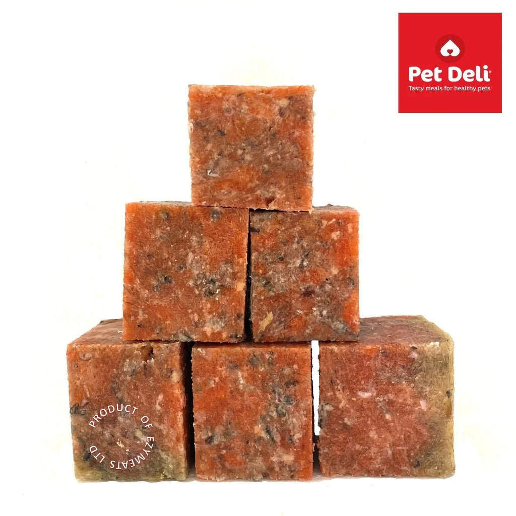 Frozen Salmon Mince - Tuck In Healthy Pet Food & Animal Natural Health Supplies