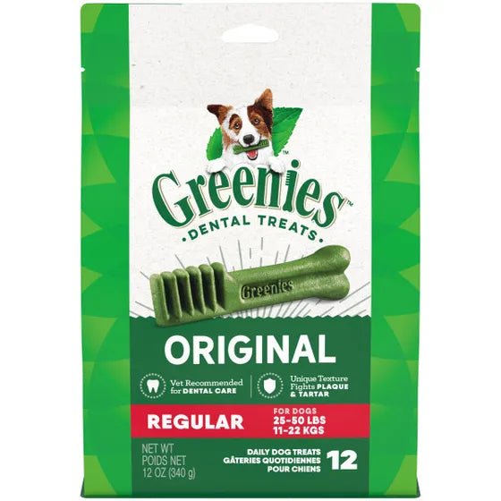Greenies Dental Treats for Dogs - Tuck In Healthy Pet Food & Animal Natural Health Supplies