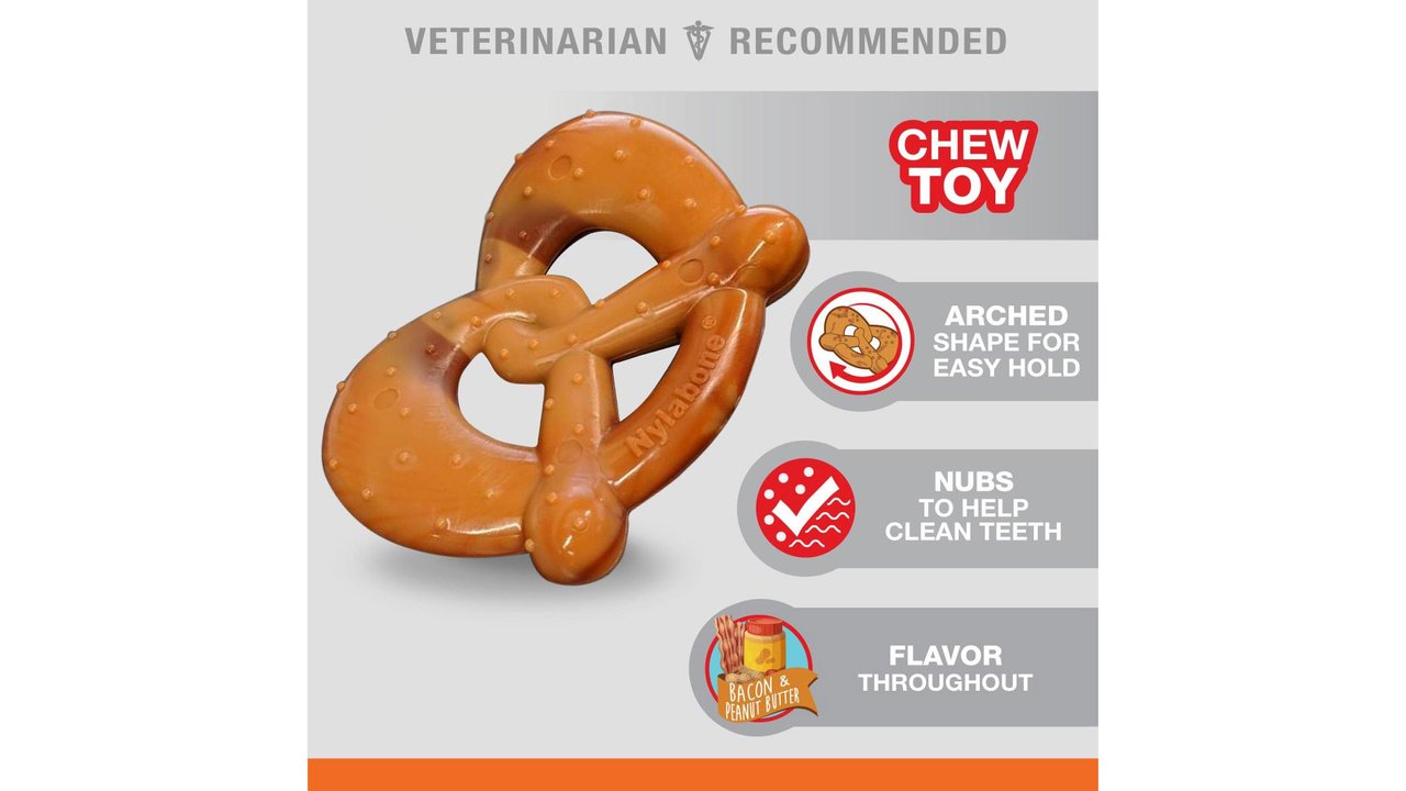 Nylabone Pretzel - Tuck In Healthy Pet Food & Animal Natural Health Supplies