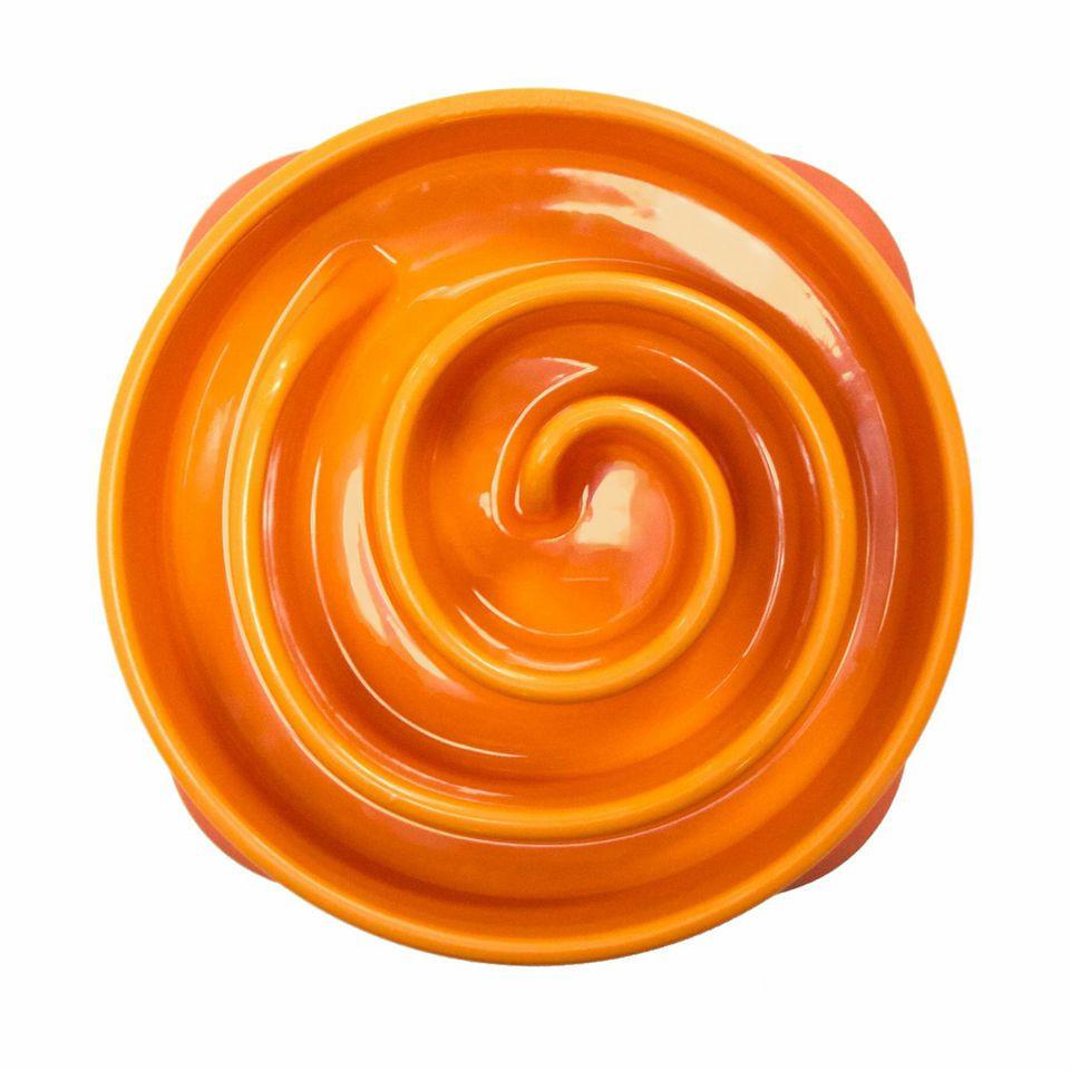 Outward Hound Mini Fun Feeder - Orange - Tuck In Healthy Pet Food & Animal Natural Health Supplies