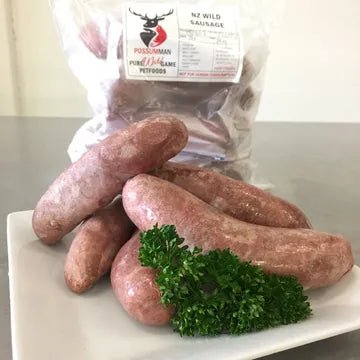 PossumMan Wild Mix - SAUSAGES - Tuck In Healthy Pet Food & Animal Natural Health Supplies