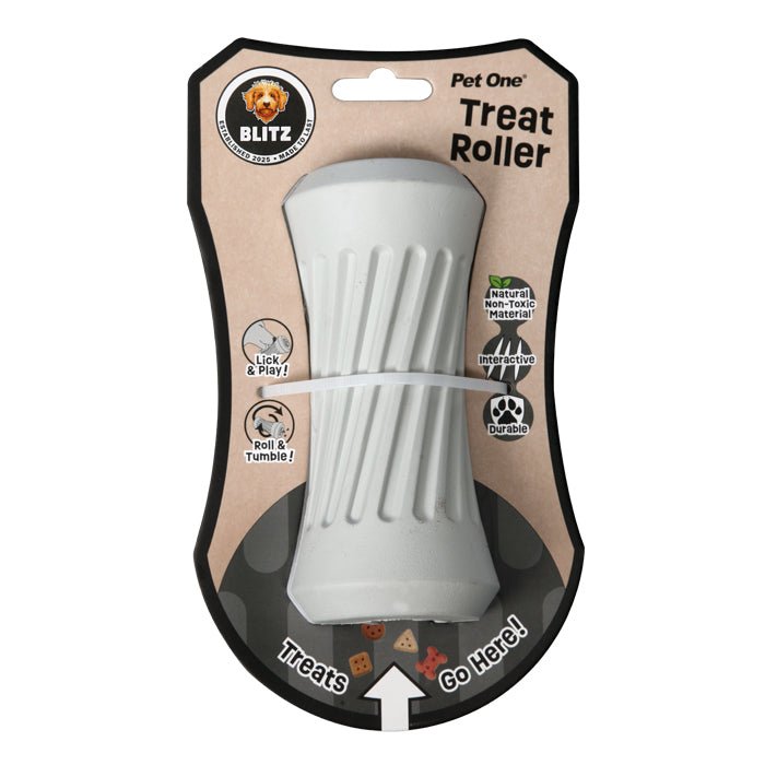Pet One Blitz Rubber Treat Roller for Dogs - Toys - Medium Bag - Warkworth