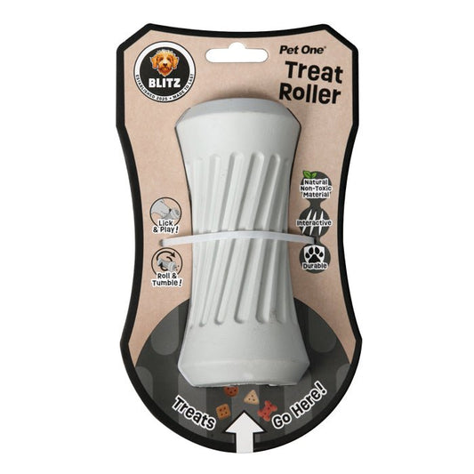 Pet One Blitz Rubber Treat Roller for Dogs - Toys - Medium Bag - Warkworth