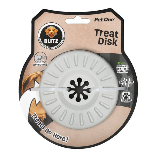 Pet One Blitz Rubber Treat Disk for Dogs - Toys - Bag - Warkworth