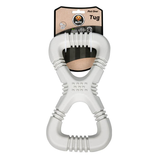 Pet One Blitz Rubber Tug Toy for Dogs - Toys - Medium Bag - Warkworth