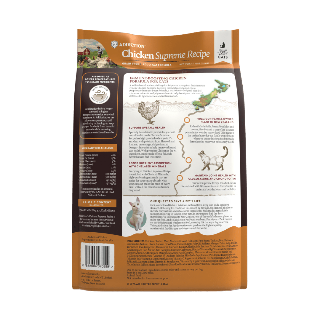 Addiction Chicken Supreme Recipe - Food - Dry - Adult Bag - Warkworth