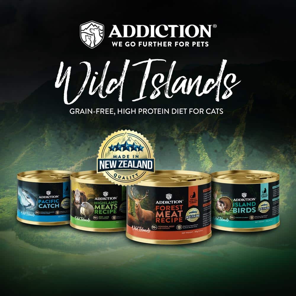 Addiction Wild Islands Forest Meat Recipe for Cats - Tuck In Healthy Pet Food & Animal Natural Health Supplies