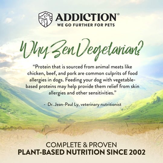 Addiction Zen Vegetarian - 9kg - Tuck In Healthy Pet Food & Animal Natural Health Supplies