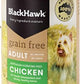 Black Hawk Adult Grain Free Wet Dog Food - Chicken - Tuck In Healthy Pet Food & Animal Natural Health Supplies