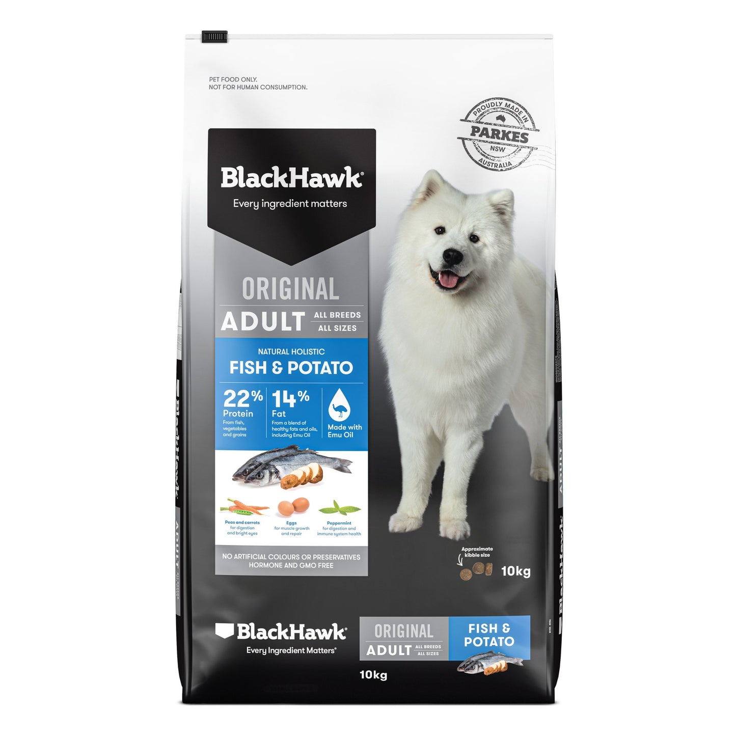 Black Hawk Fish & Potato for Adult Dogs - Tuck In Healthy Pet Food & Animal Natural Health Supplies