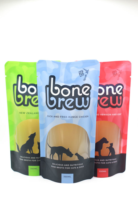 Essential Broth Bone Brew - Dog & Cat Food - Frozen - Chicken & Duck - All Products Feature Image - Warkworth - Digestion Aid