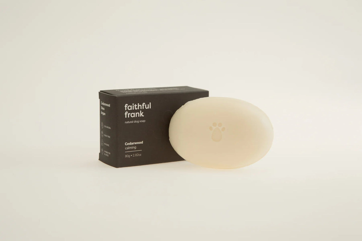 Faithful Frank Cedarwood Calming Dog Soap - General - Tuck In Healthy Pet Food & Animal Natural Health Supplies